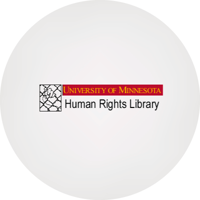 Biblioteca en Derechos humanos de la Universidad de Minnesota